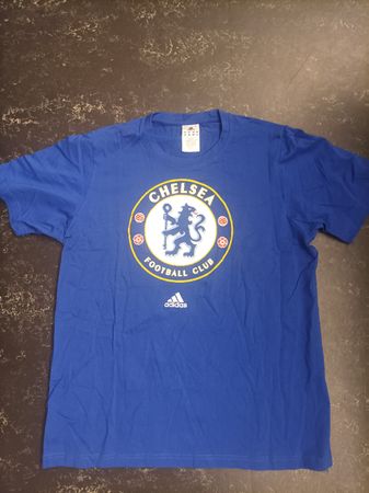 Chelsea FC Adidas T-Shirt Blau, Top Zustand, Grösse M