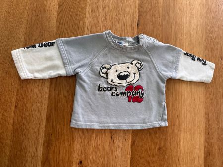 herziger Pullover Grösse 80 mit Bären Motiv