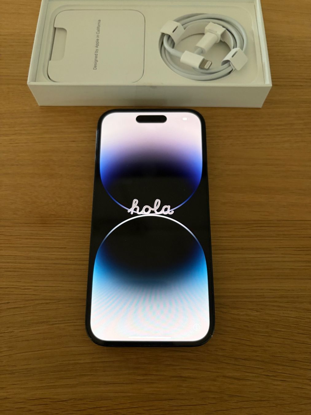 Apple Handys / Smartphones: iPhone 14 Pro - 128GB + Accessoires – Gebraucht aus Court von Doble 2