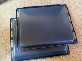 2 neue Backbleche Backofen 46.5 x 37.5 cm guter Zustand