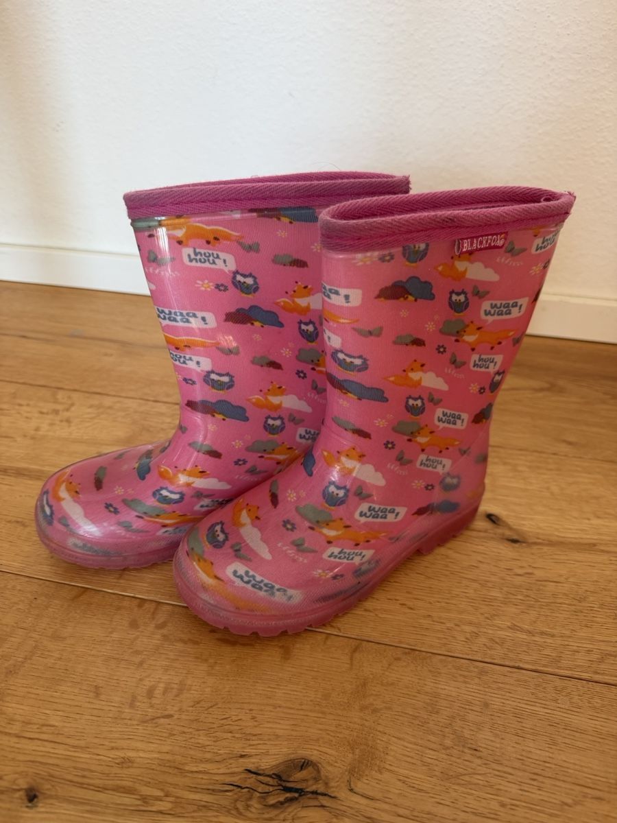 Schuhe für Mädchen: Blackfox Gummistiefel pink Grösse 30 – Gebraucht aus Luzern von La_sfinge