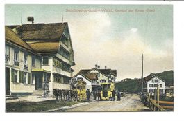 Schönengrund - Wald (AR/SG) Postkutsche - Postauto - Krone