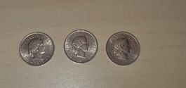 5 Rappen Münzen, Jahrgang 1971, Drillinge, 71, 1971 Sammler5