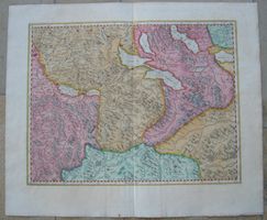 Aargau Kupferstichkarte von Mercator