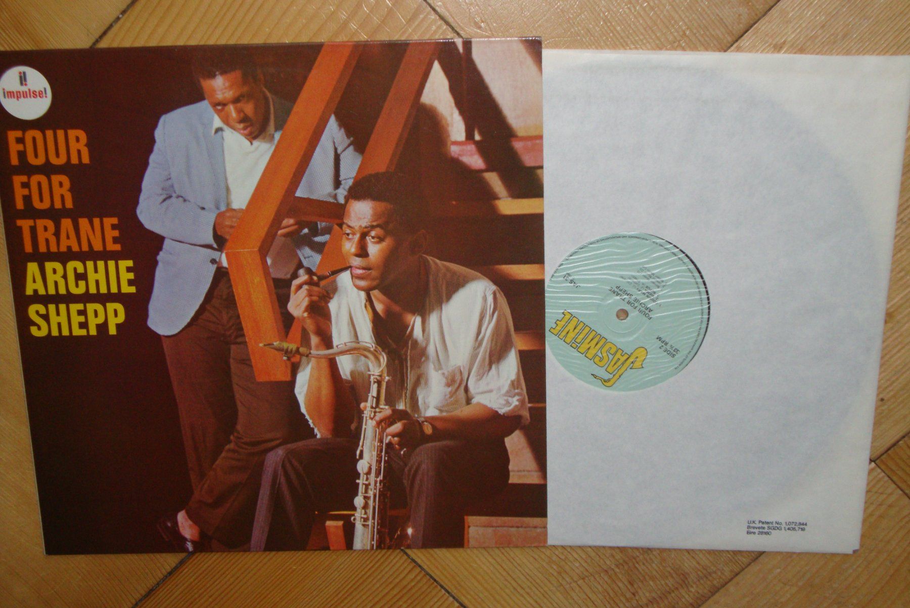 Vinyles: Archie Shepp - FOUR FOR TRANE - impulse! – D'occasion à Bern par Uli_10_11