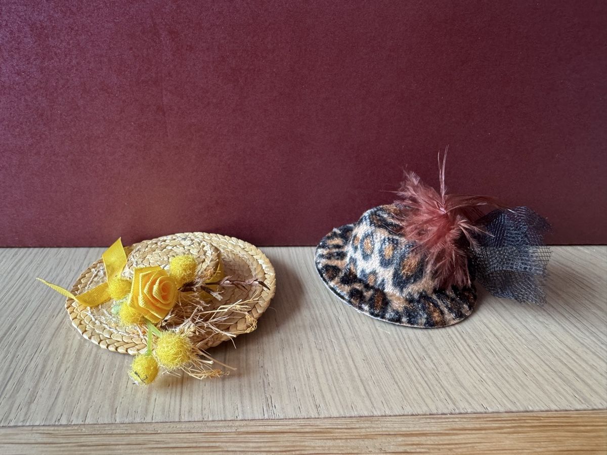 Accessori per capelli: Mini Hüte: Brosche & Haarspange Set – Usato da Lachen SZ venduto da ThisMyJam 1