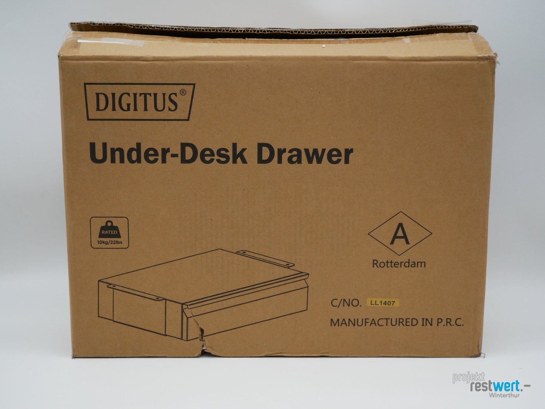 Racks & Cavalletti: DIGITUS Unterbauschublade – Nuovo (secondo la descrizione) da Winterthur venduto da Restwert_Winterthur 7