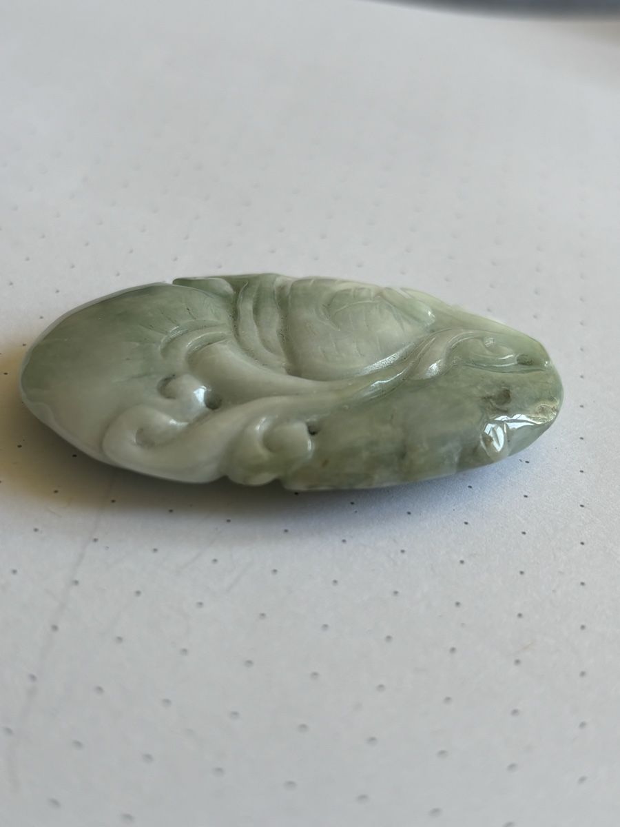 Pendentifs: echter Jade Anhänger handgeschnitzt – D'occasion à Bern par Himmelsherold 2