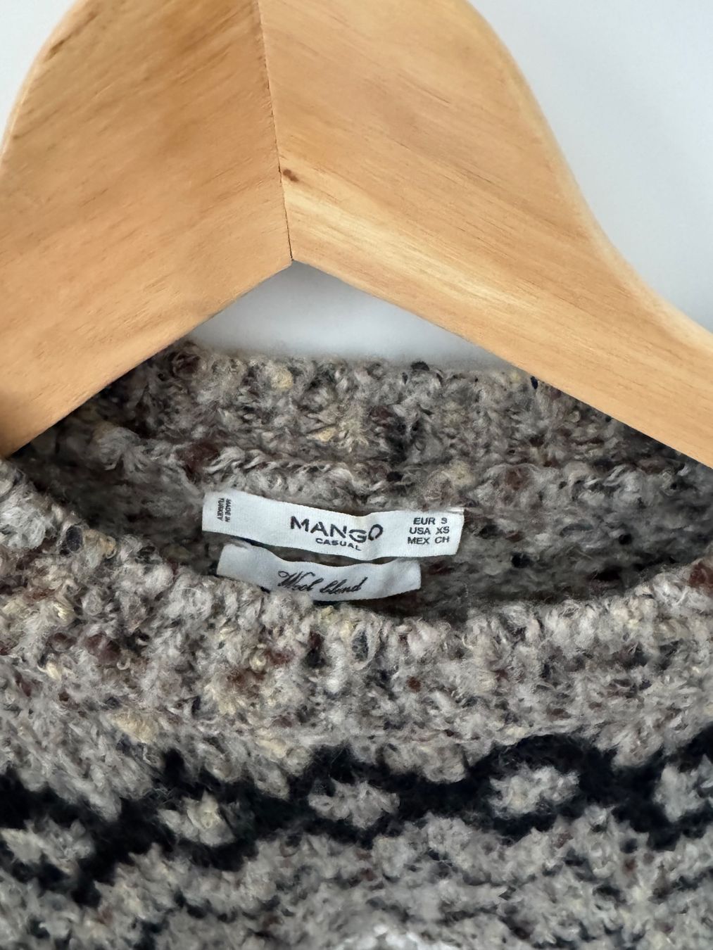 Mango Maglioni & Felpe: Damen Mango langer Pullover aus Wollmischung – Usato da Meilen venduto da Emma_321 1