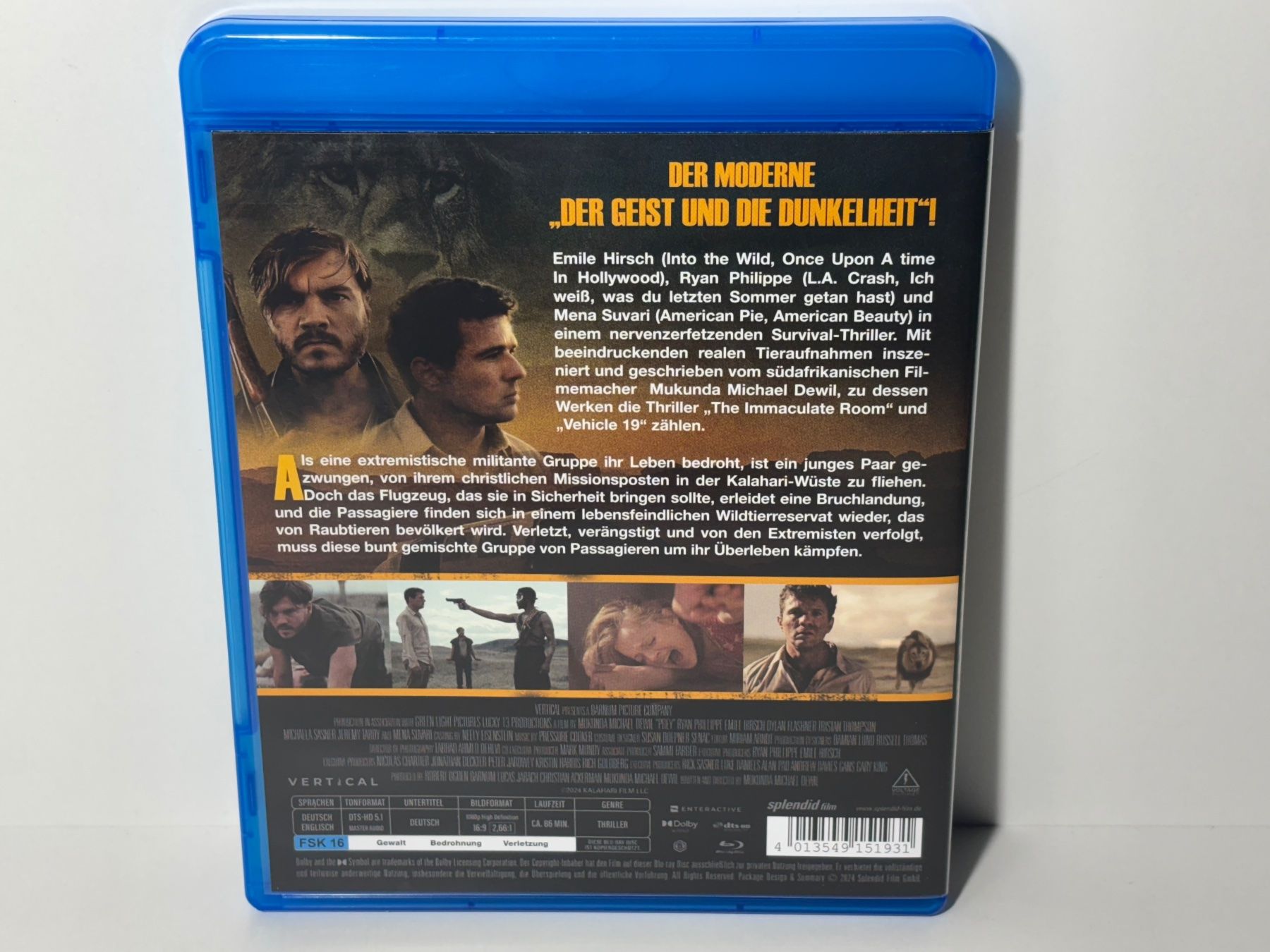 Tutti i DVDs: Kalahari - Hunting Grounds Blu Ray – Usato da Wilderswil venduto da Sstriker 1