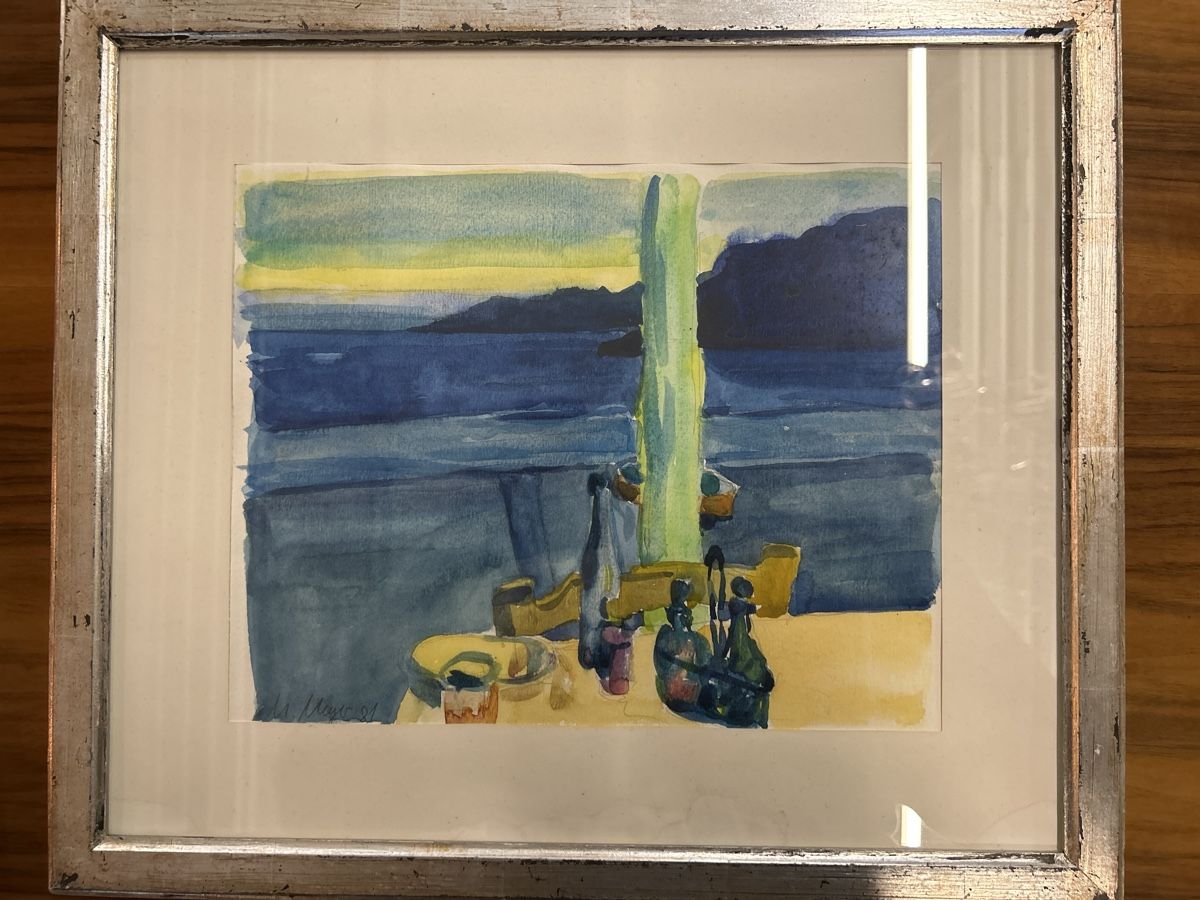 Tableaux: M.Meyer, Aquarell, 1981 – D'occasion à Zürich par BashasBrockenhaus
