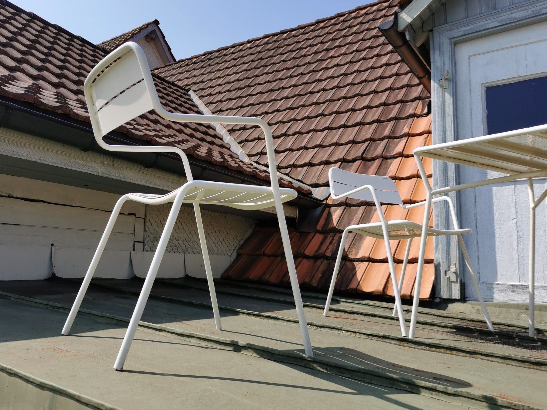 Tavoli: Gartenmöbel Set Gartentisch Gartenstühle 30er Designklassike – Usato da Berneck venduto da Hansi_Muenz 3