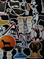 Hunde STICKERS / AUFKLEBER / 50 STK.