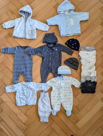 Baby Kleidung Set Junge Grösse 56, Herbst / Winter 