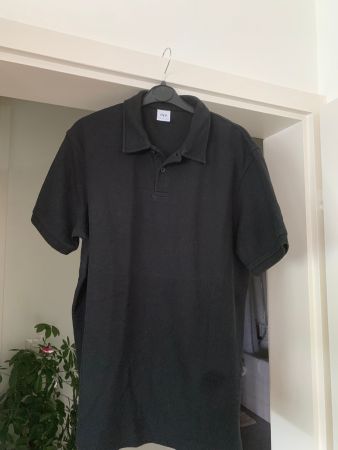 Zara Polo Shirt Schwarz Grösse M Sommerlich Top Zustand