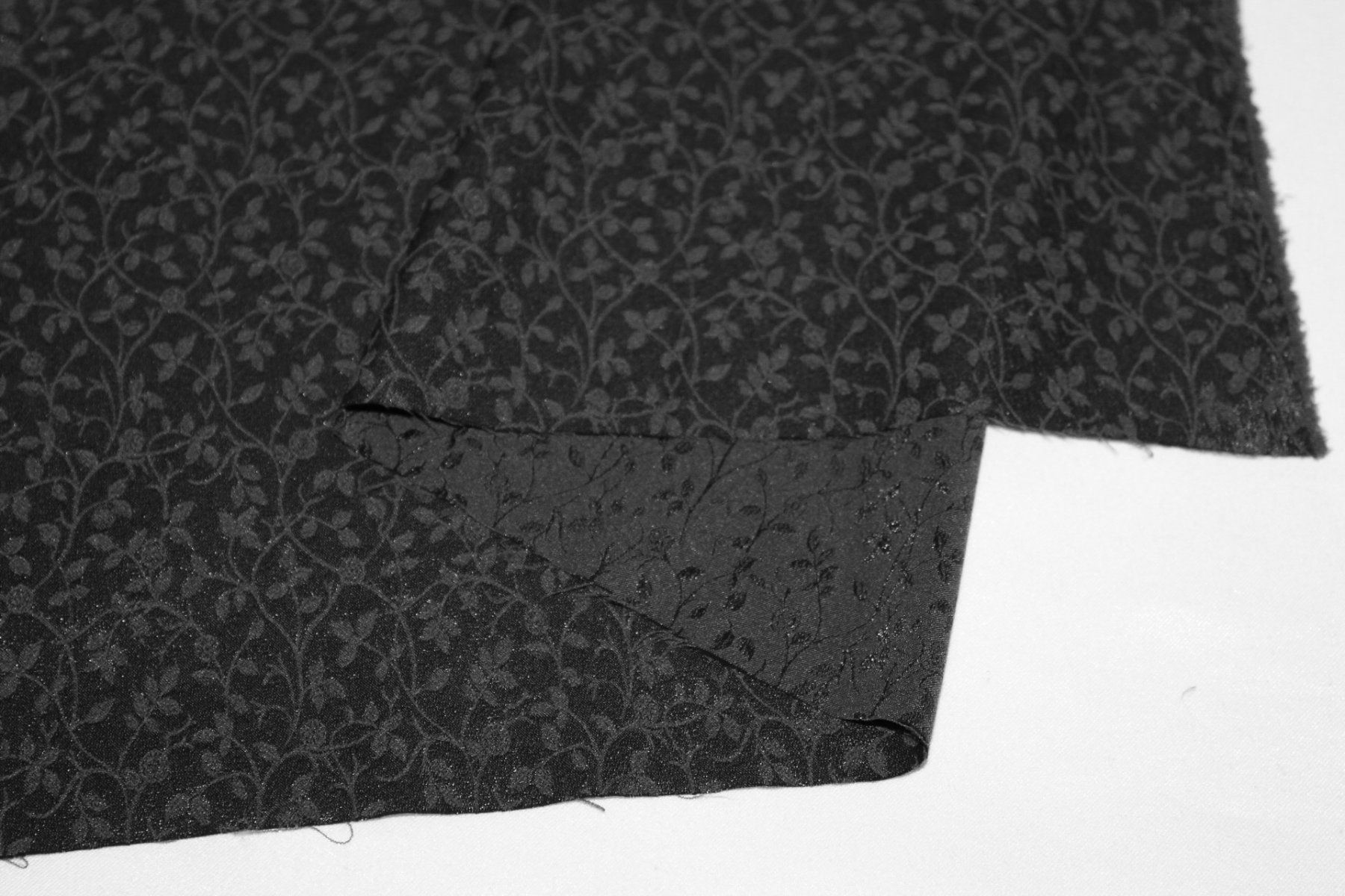 Tessuti: Stoff Kleiderstoff Jacquard anthrazit – Nuovo (secondo la descrizione) da Obfelden venduto da solomon111 2