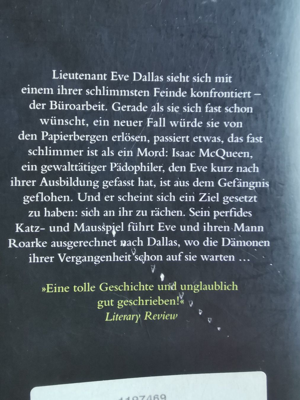 Libri: Nora Roberts, J.D. Robb, In Rache entflammt – Usato da Kölliken venduto da mar5742 1
