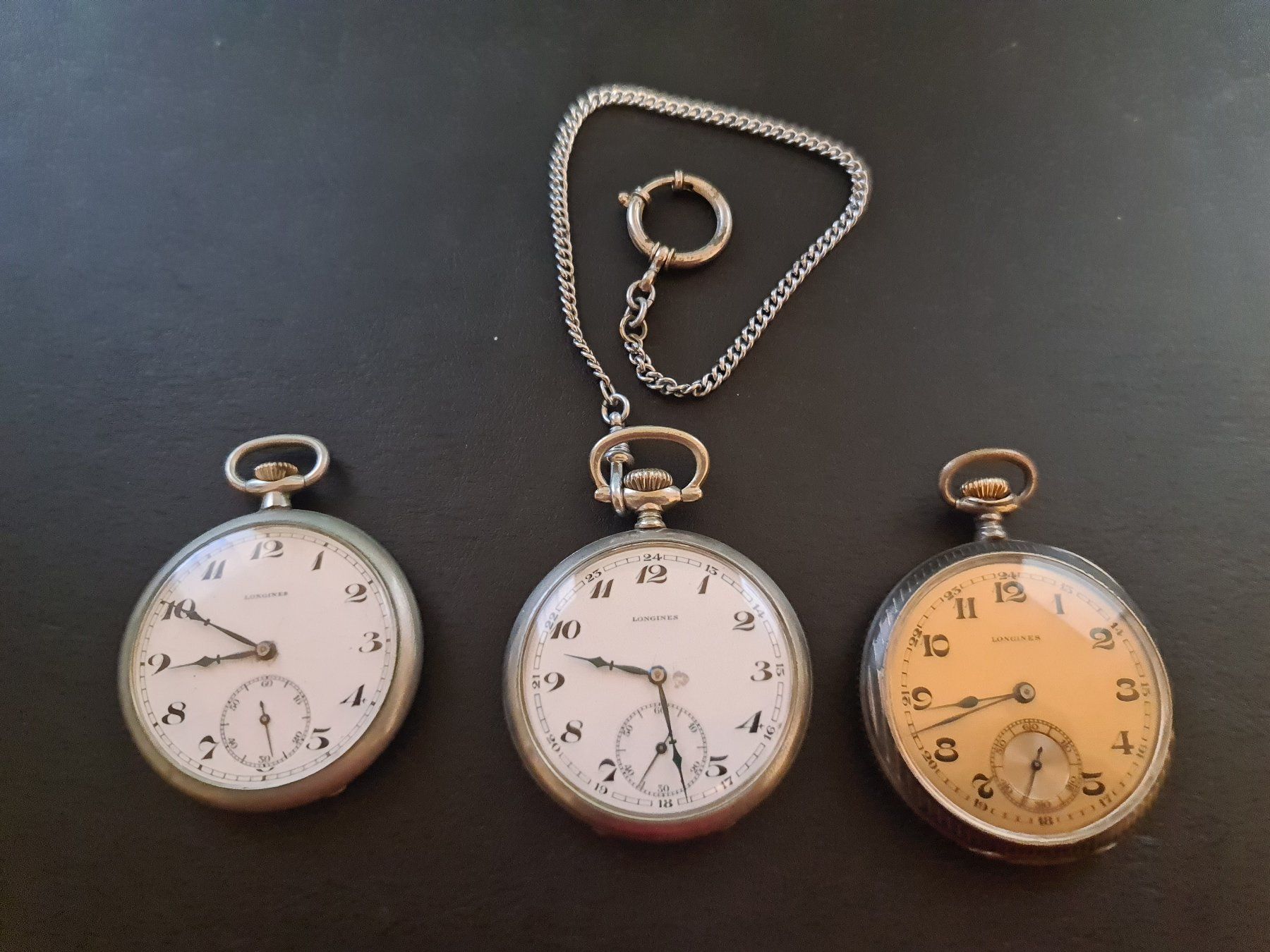 Longines Orologi: 3x Longines-Uhrensammlung mit Schatulle – Usato da Aarau venduto da NazK