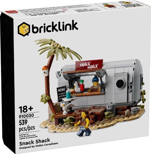 Lego Kit di costruzioni: Lego 910030 BrickLink Designer Program Snack Shack – Nuovo e nell'imballaggio originale da Rechthalten venduto da hosme_be