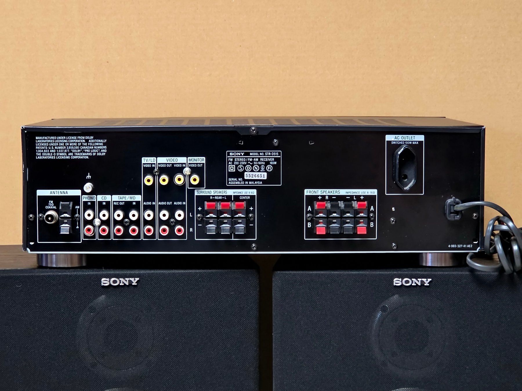 Sony Récepteurs: STR-D515 Receiver & SS-E312 Standlautsprecher – D'occasion à Uster par Swisss2020 3