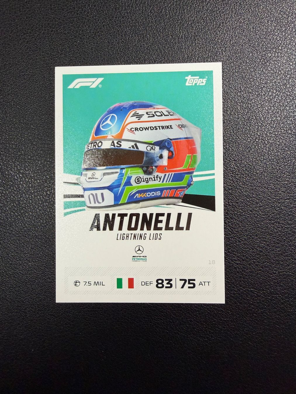 Topps Carte collezionabili: Topps Turbo Attax 2026 Antonelli Helm 18 – Nuovo (secondo la descrizione) da oberrüti venduto da jeanmei