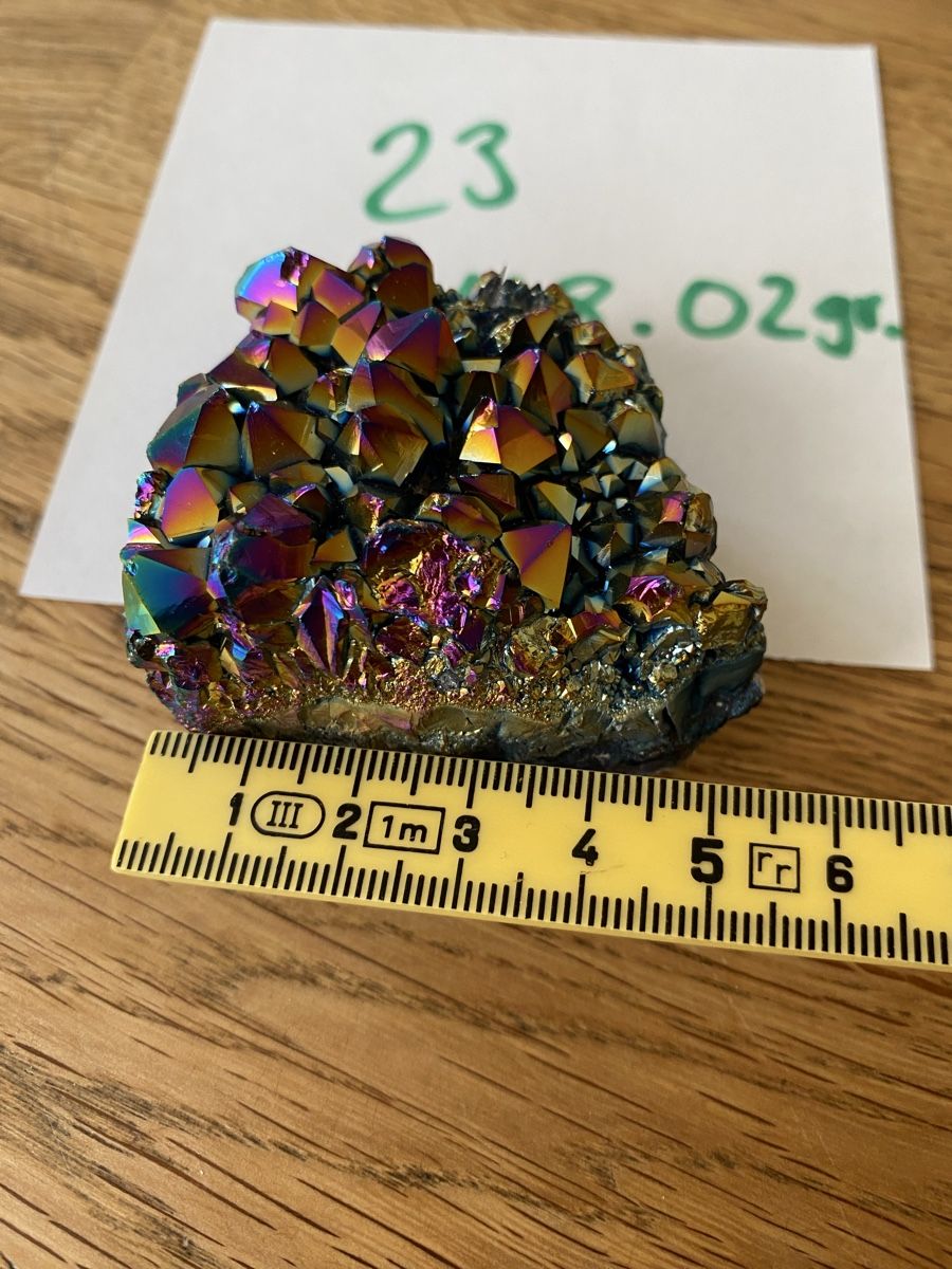 Pietre preziose: Aura Titanium Amethyst Cluster – Usato da Flawil venduto da Naphtali 3