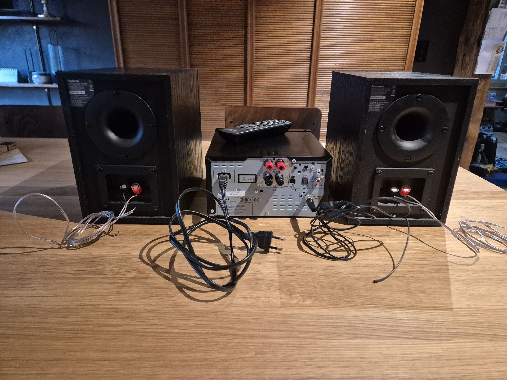 Panasonic Multimediaplayer & Streamer: CD Stereo System Panasonic SA-PMX94 / mit Bluetooth und DAB – Gebraucht aus Hofstetten BE von hillhood 1