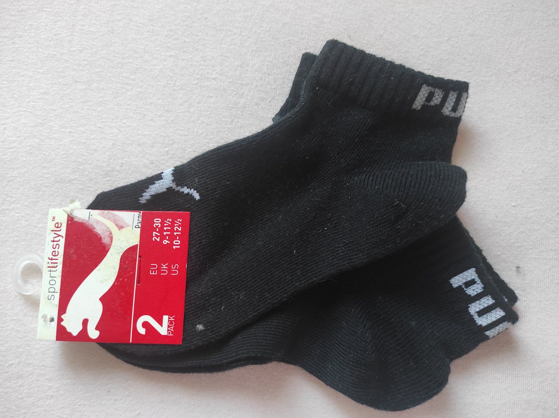 Puma Calze: Chaussettes PUMA p.27-30 2 paires – Nuovo (secondo la descrizione) da Renens VD venduto da cla_7zv5
