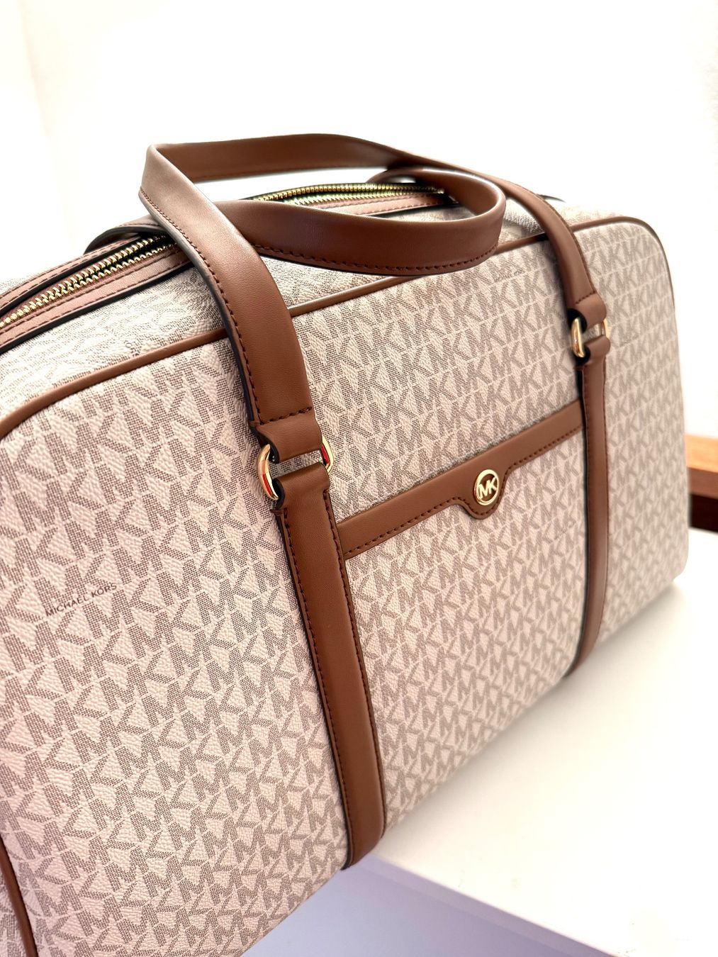 Michael Kors Borse da donna: Michael Kors Weekender vanilla – Nuovo e nell'imballaggio originale da Wiedlisbach venduto da Sistershop 8