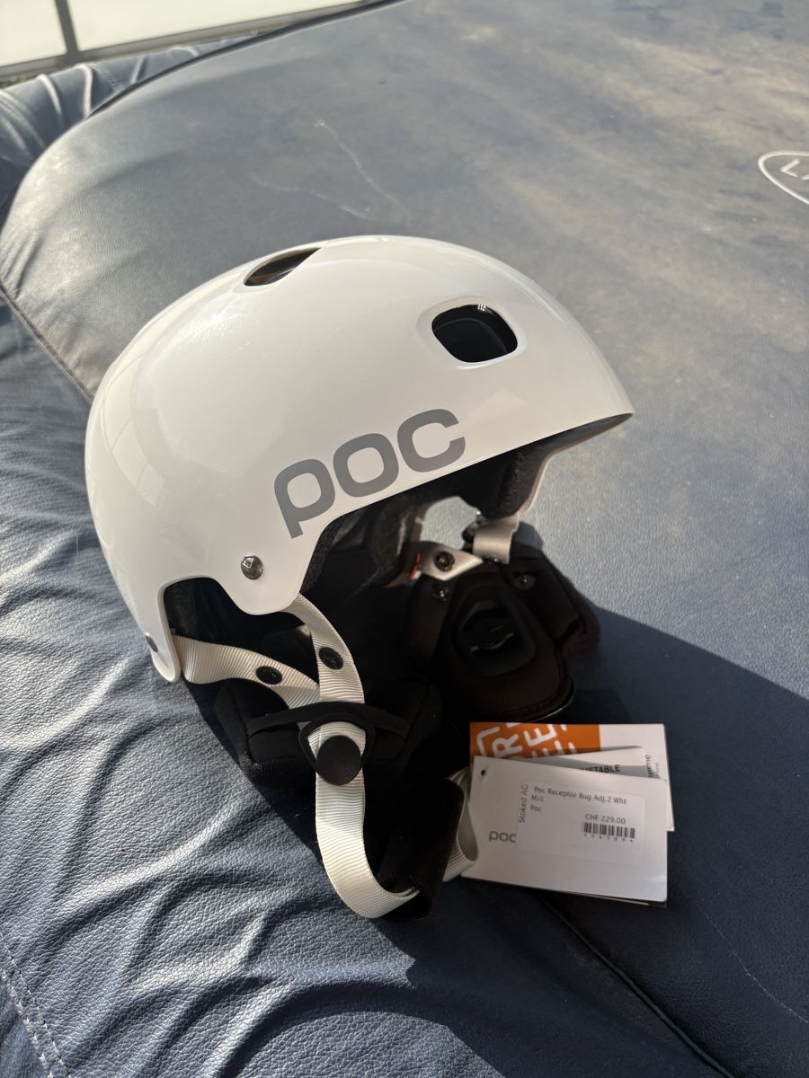 Poc Caschi: Casque POC blanc taille M , neuf !!!! – Nuovo e nell'imballaggio originale da Fully venduto da Melvin5