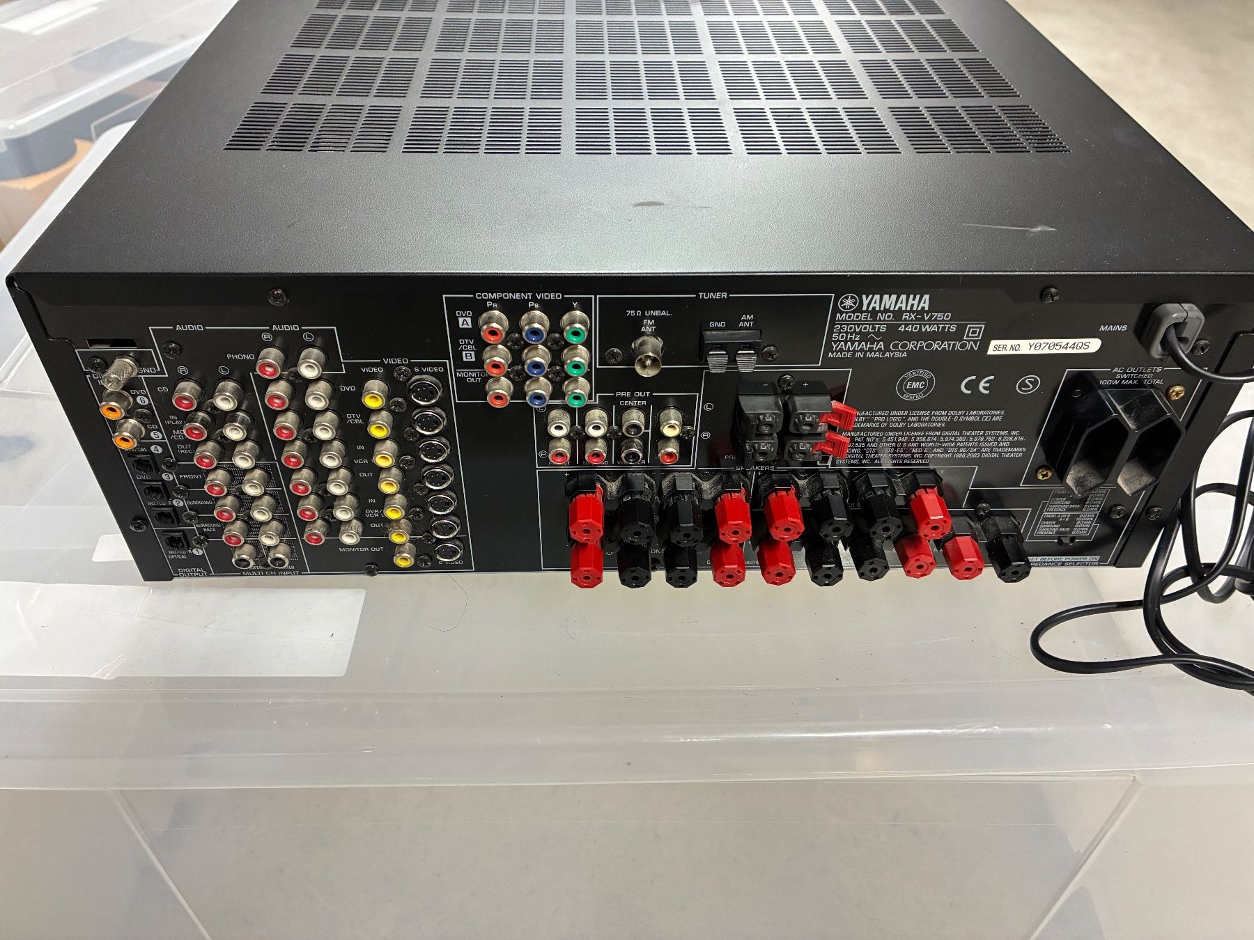 Yamaha Receiver: Yamaha RX-V750 – Gebraucht aus Stäfa von Valibali7 2