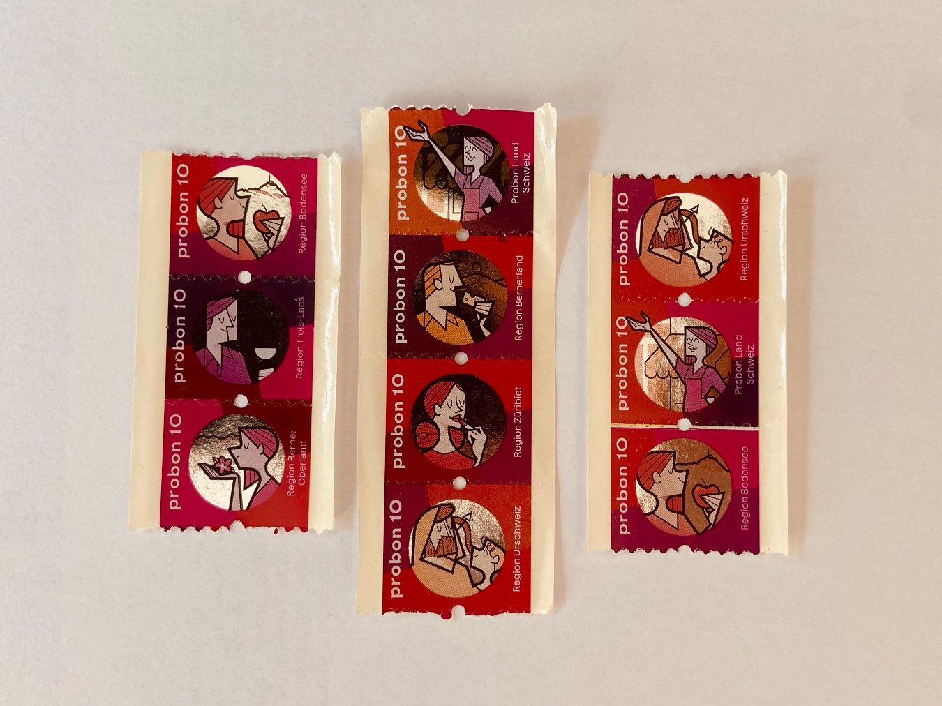 Raccolte di bollini & punti: PROBON / PRO BON - 10 x 10er Punkte – Nuovo e nell'imballaggio originale da Langenthal venduto da Bezwinger26