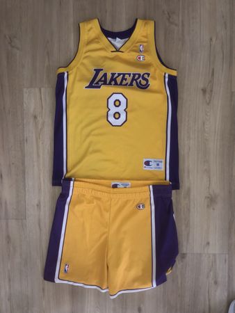 Vintage LA Lakers NBA Trikot Shorts Champion