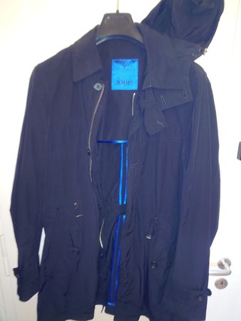 Herren Jacke Joop schwarz mit Kapuze Gr. 52
