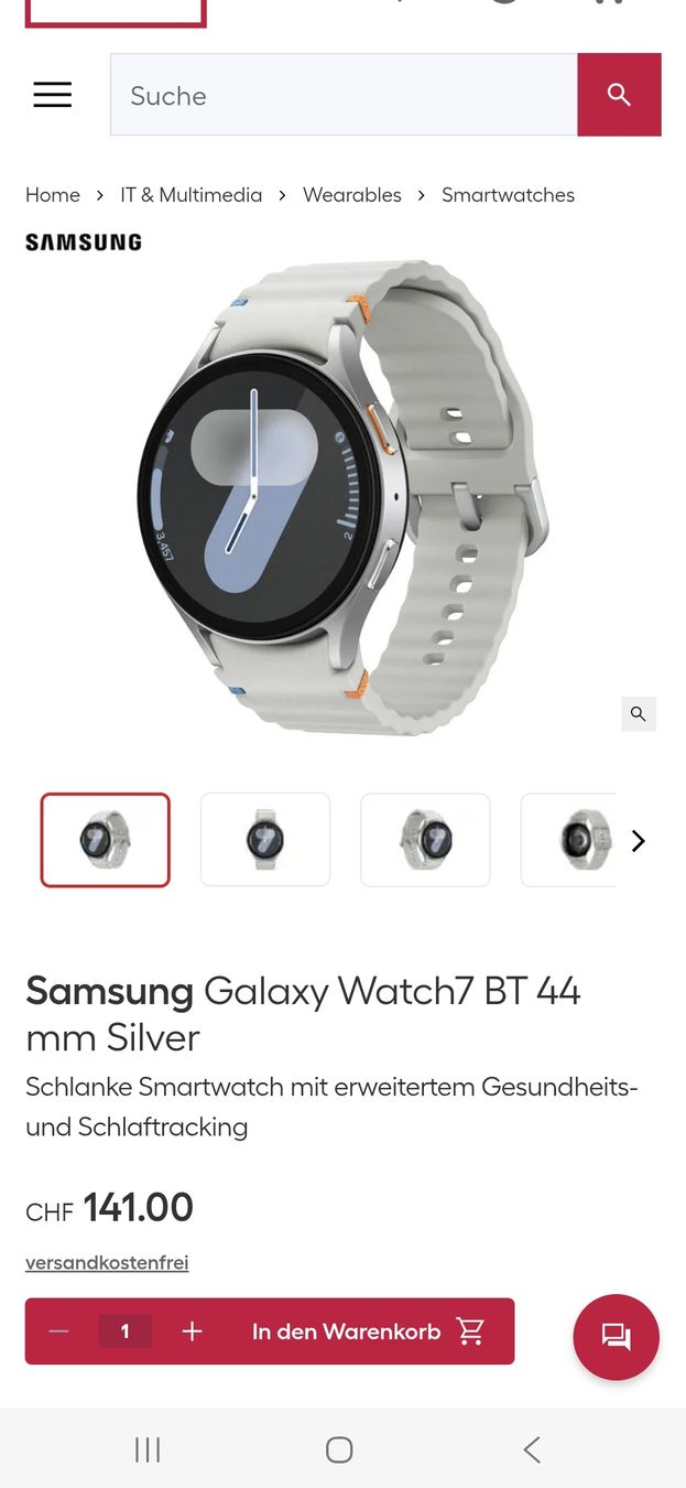 Samsung Smartwatch: samsung galaxy watch 7  – Nuovo (secondo la descrizione) da Balsthal venduto da 2010maus 3