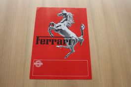 Ferrari Prospekt/Katalog 1980er Jahre UK Importeur