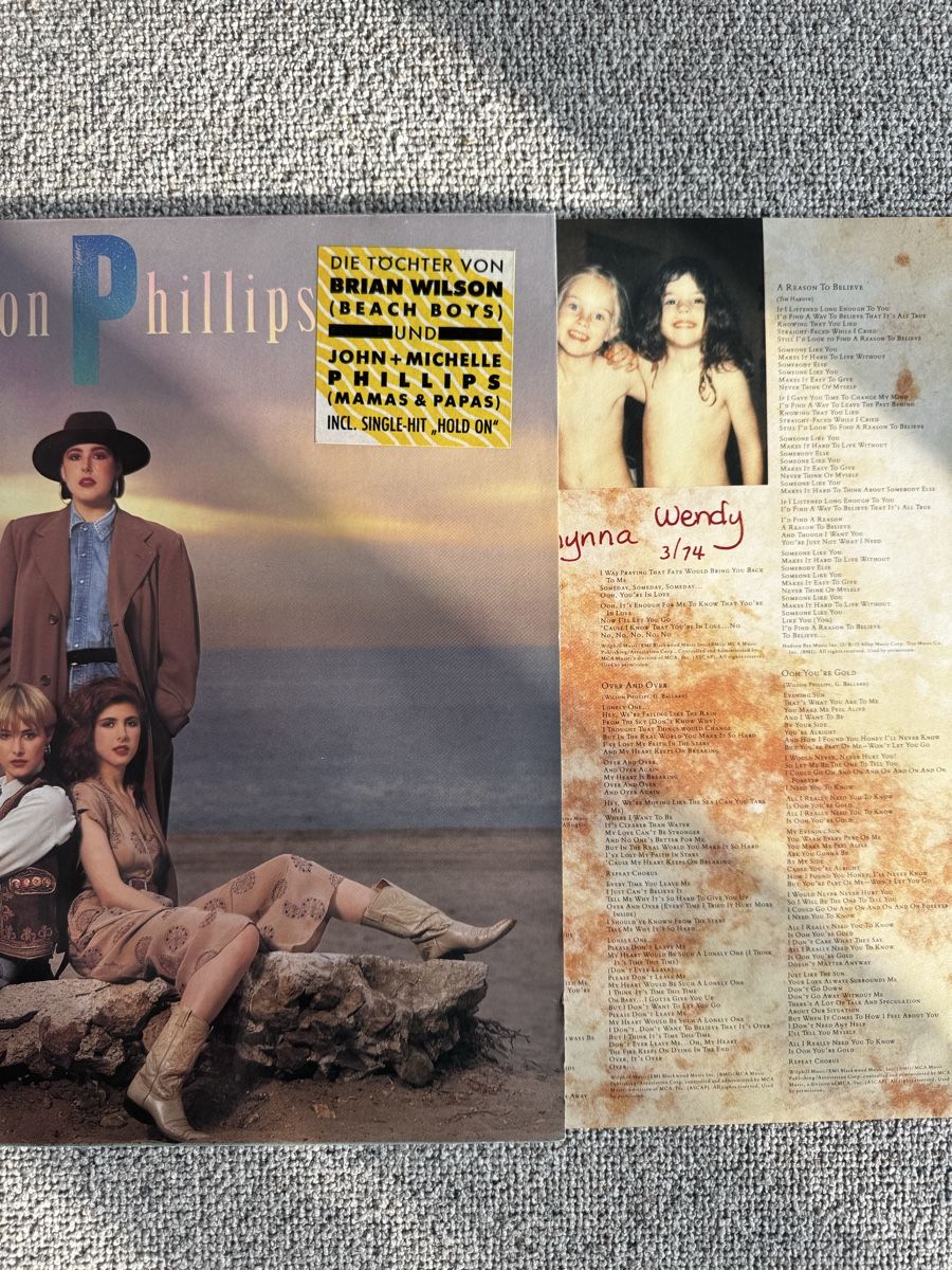 Dischi in vinile: Wilson Phillips - Wilson Phillips - LP - 90s – Usato da Rorbas venduto da BlackstarRecords 2
