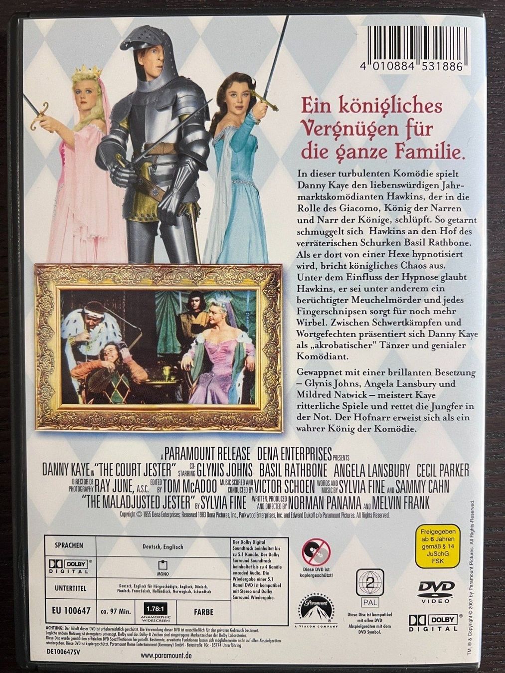 Tutti i DVDs: Der Hofnarr – Usato da Zürich venduto da FilmFreunde 1