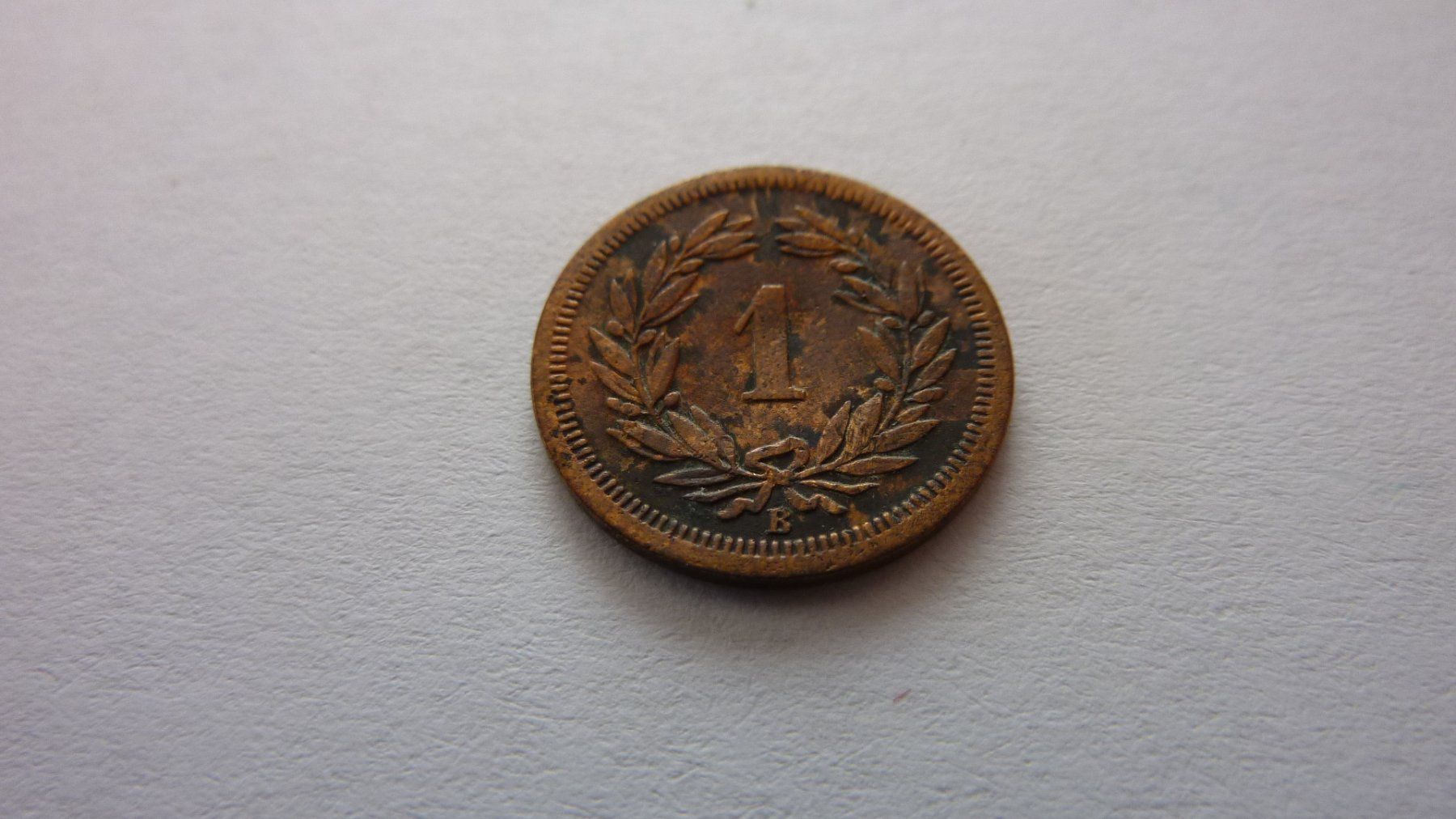 Toutes les monnaies: Uralter Einräppler 1866, schön – D'occasion à Birrwil par Schnaepli 3