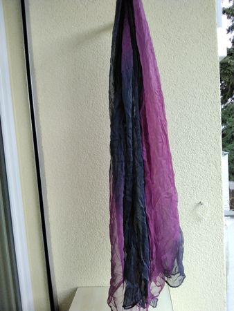 SCHAL / PAREO VIOLETT  SCHWARZ
