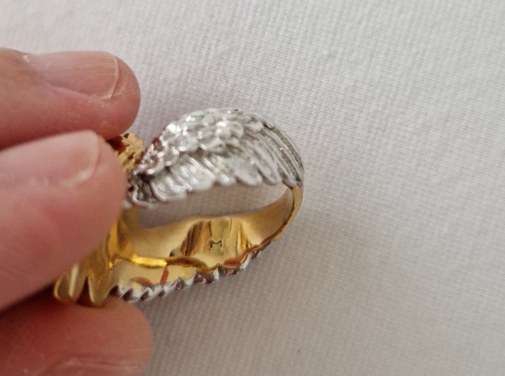 Orecchini pendenti & Orecchini a lobo: Bill Skinner Set Ohrstecker und Ring Ängel – Usato da Erlinsbach SO venduto da ULIKH 5