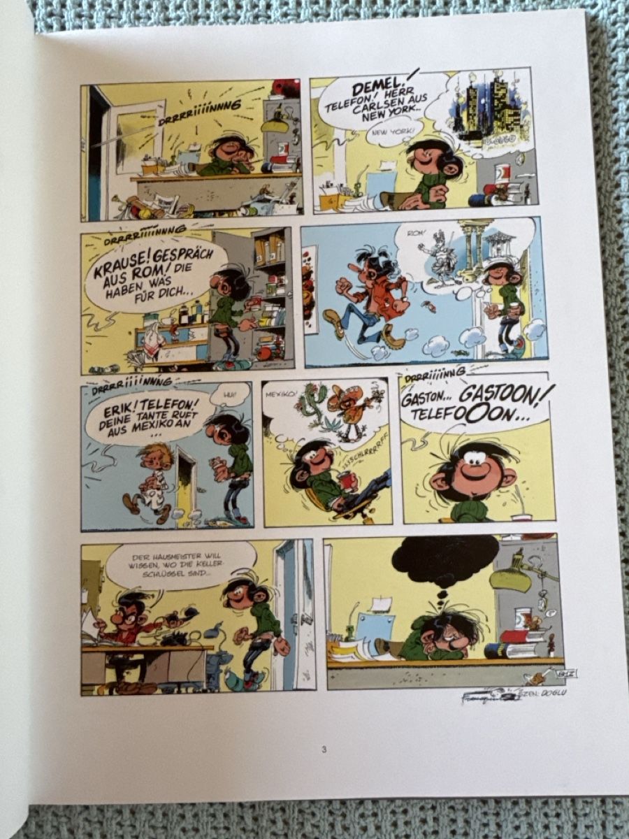 Fumetti: Gaston 19, Geniestreiche  – Usato da Eschenz venduto da Belladog 3