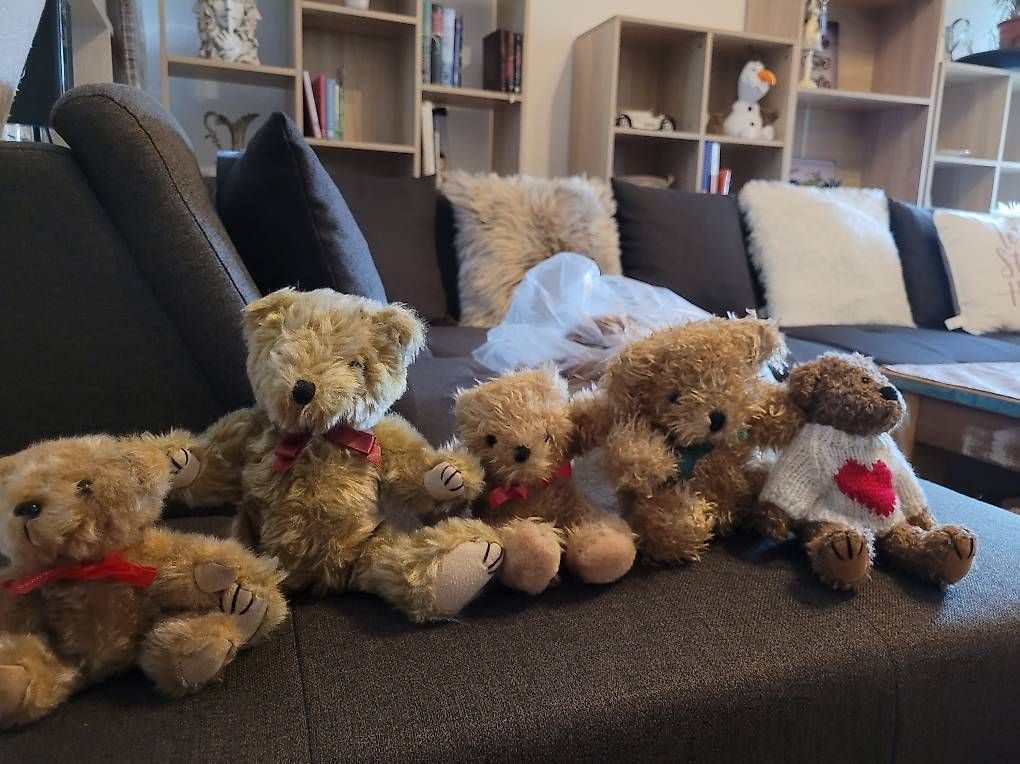 Spielzeuge: 4 Teddybären – Gebraucht aus Steckborn von bee_76v9 1