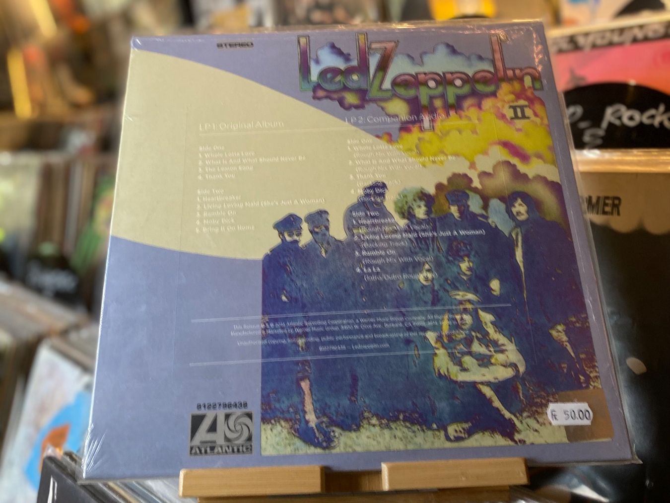 Dischi in vinile: LED ZEPPELIN - LED ZEPPELIN II...RE EU 2014...SEALED – Usato da Gals venduto da Diskopatshop 1