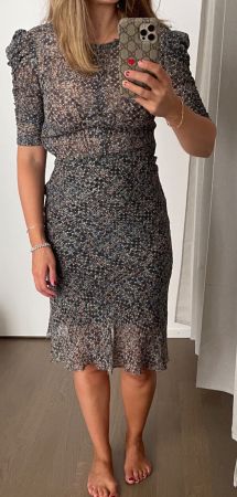 Kleid Isabel Marant x HM H&M aus Seide Gr. 36  Versand 9.-