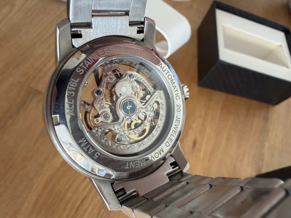 Uhren: Automatic Skeleton Watch – Neu (gemäss Beschreibung) aus Obbürgen von Arkasha-Hitech 2