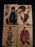 Tokyo Ghoul Manga Band 1-4 Deutsch Ausgabe
