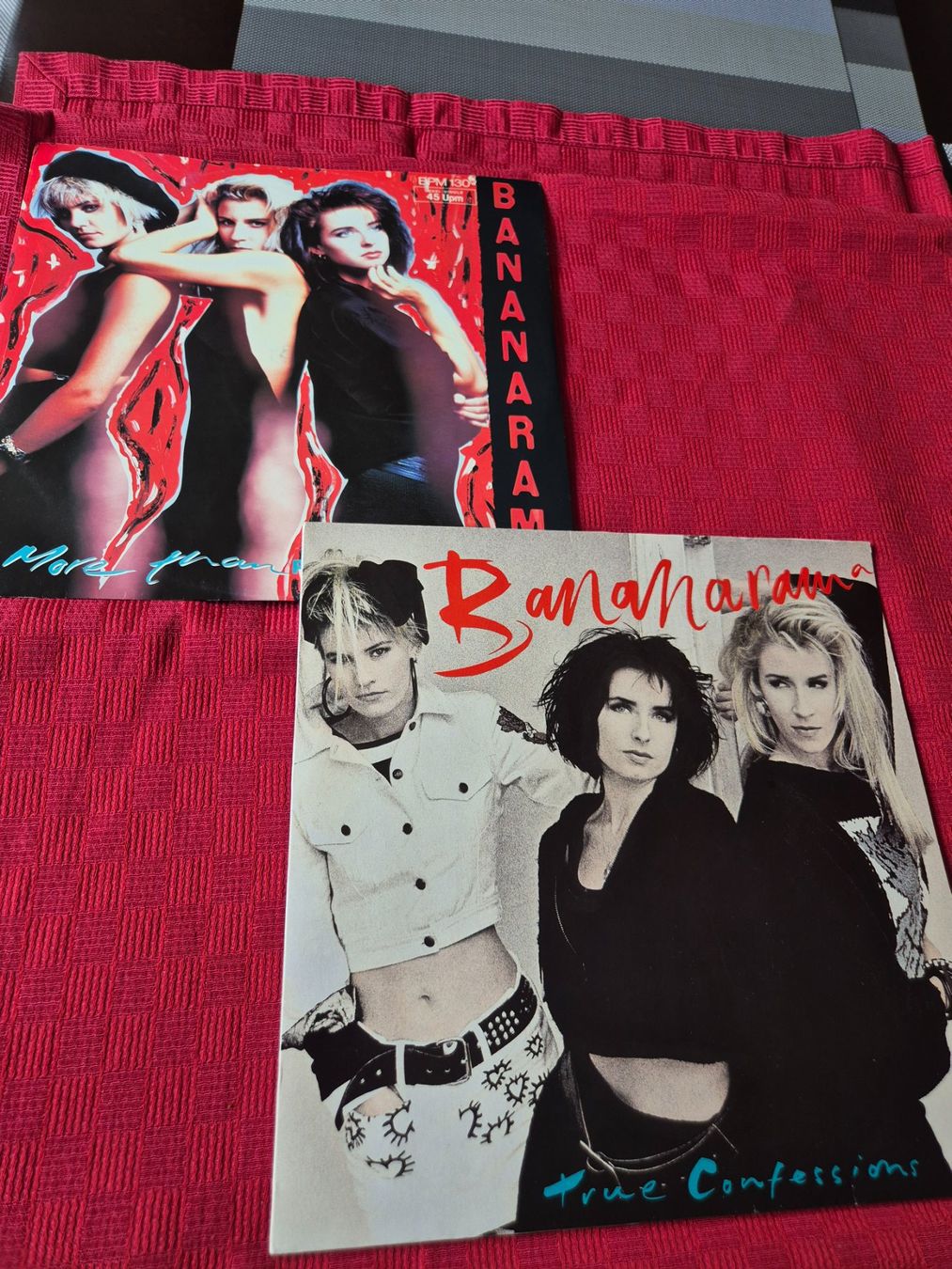 Dischi in vinile: Bananarama LP's: "True Confessions" + "More Than" – Usato da Stäfa venduto da Arjen2011
