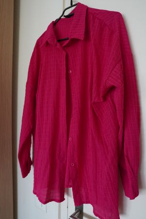 Ensemble rose chemise + pantalon – Taille M