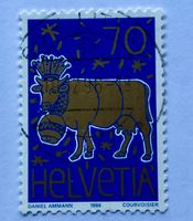 Nr.905 Die goldene Kuh Sondermarken  GESTEMPELT 1996   